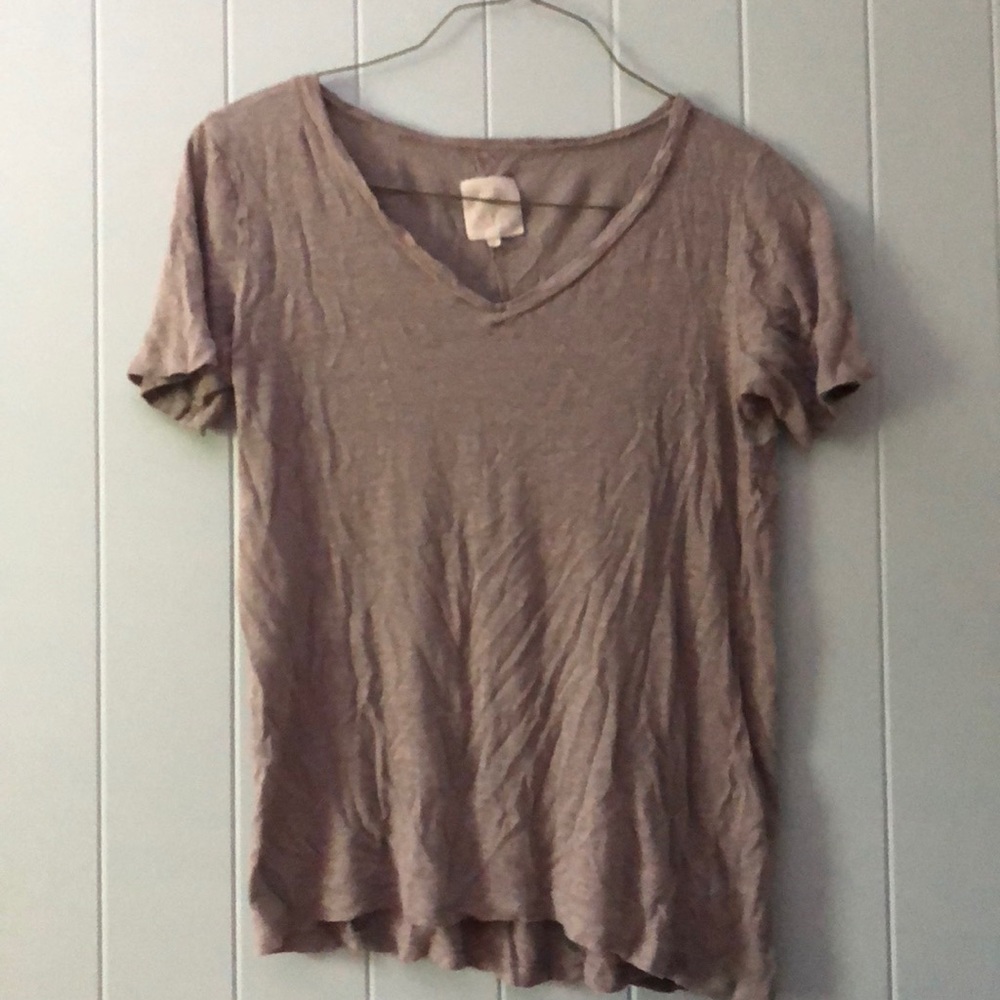 Chaser linen v-neck Sz S